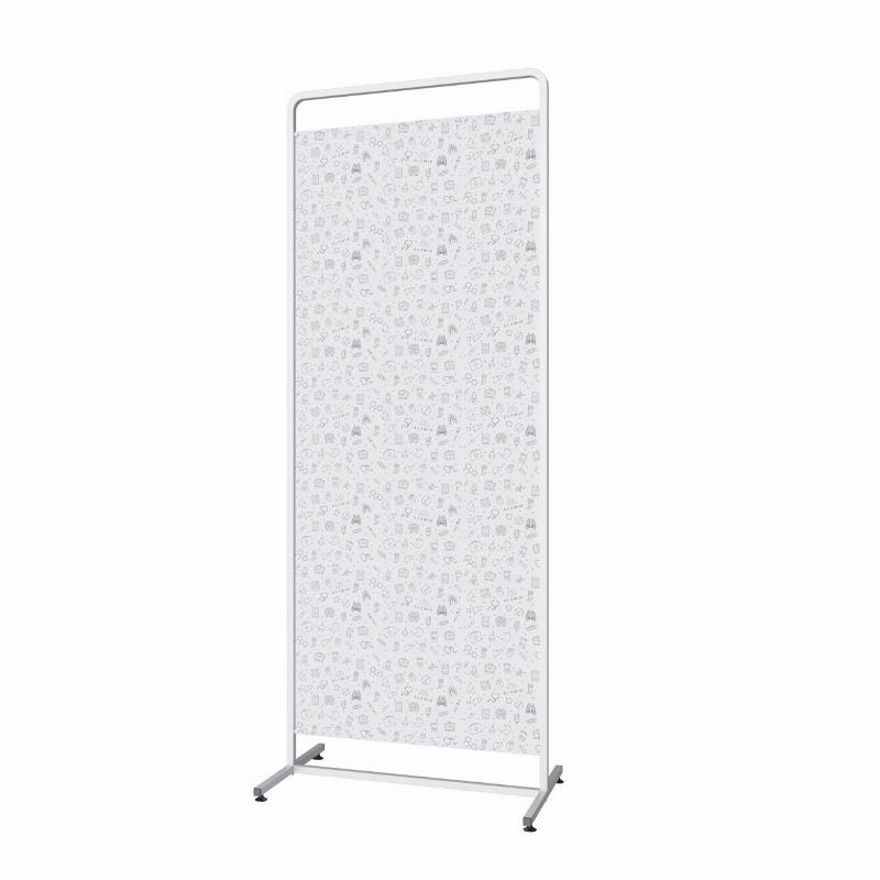 Медична ширма ШС 1.01, ТОВ "Алюмікс ТМК, односекційна, на опорах..